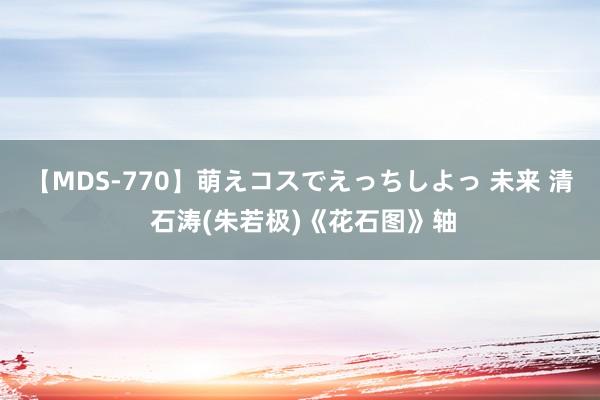 【MDS-770】萌えコスでえっちしよっ 未来 清 石涛(朱若极)《花石图》轴