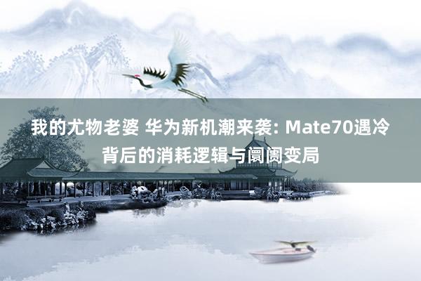 我的尤物老婆 华为新机潮来袭: Mate70遇冷背后的消耗逻辑与阛阓变局
